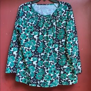 Talbots 100% Cotten Top